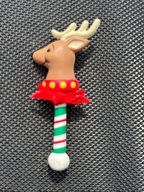 Vintage Hallmark Brown Reindeer Holiday Pin Brooch Early 1990s